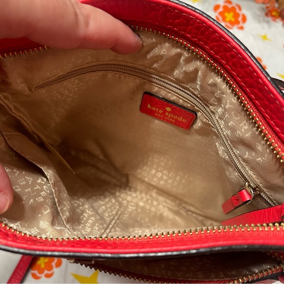 Red Kate spade purse like new!! - Picture 5 of 5